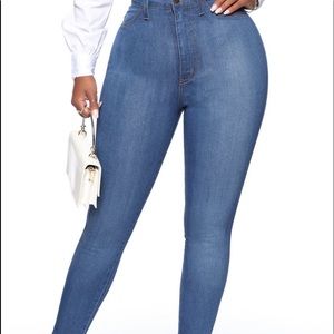 High Waist Skinny Jeans